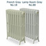 CI-NE660-4-D-017-018 - Georgian 4 Column Cast Iron Radiator H660mm x W2276mm CI-NE660-4-D-017-018 - Georgian 4 Column Cast Iron Radiator H660mm x W2276mm